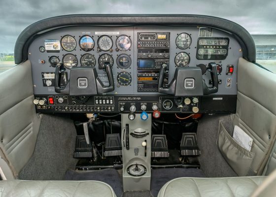 C182J VH-MBE panel
